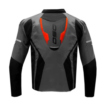 DSG Apex V2 Black Grey Racing Red Riding Jacket - Image 2