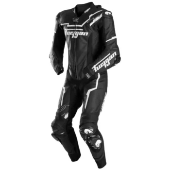 Alternative view of Furygan Eclipse X Kevlar Track Suit Black White