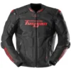 Furygan Raptor Evo 3 Leather Jacket Black Red - Image 1