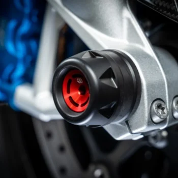 GILLES GTA quick-release system front black-red for BMW S1000RR 2009-26 (GTA-F-BM01.br) - Image 2
