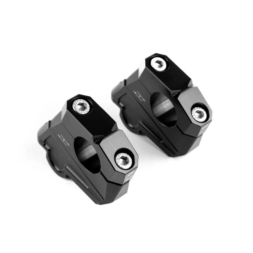 GILLES Handlebar riser black for BMW R1300GS/GSA 2023-26 (1DGT-04-B) - Image 1