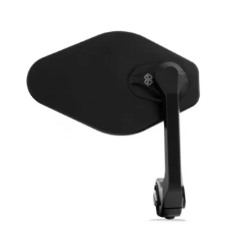 GILLES STRATOS left-hand dashboard mirror, matt black (M03-03-L-BD) - Image 1