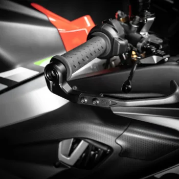 GILLES Clutch lever protector black matt for BMW S1000RR 2009-26 (KHP2-02-BD) - Image 1