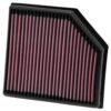 K&N Air Filter for Volvo XC90 (Up to 2015) (33-2972) - Image 1