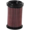 K&N Air Filter for Ducati Monster 696 / 796 / 1100 (2008-2014) (DU-6908) - Image 1