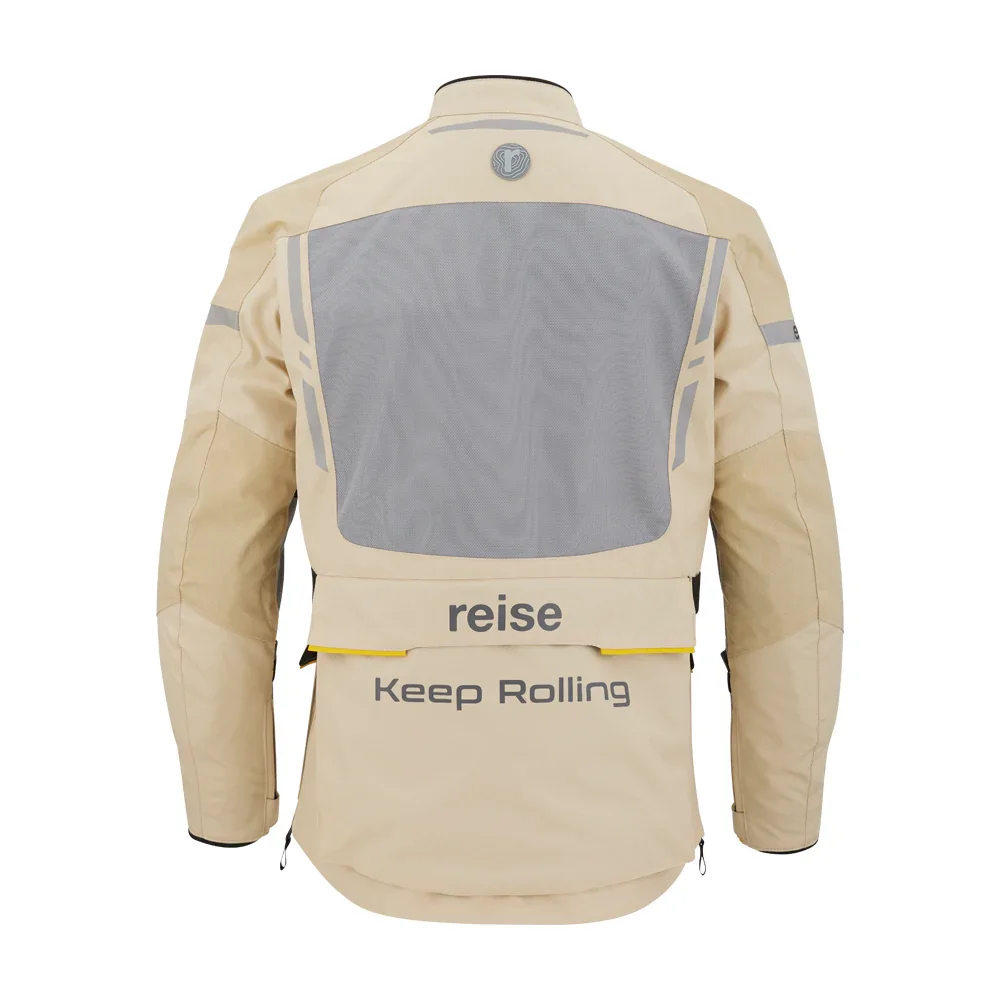 Reise PineAir Summer Adventure Touring Jacket (Beige) - Image 2
