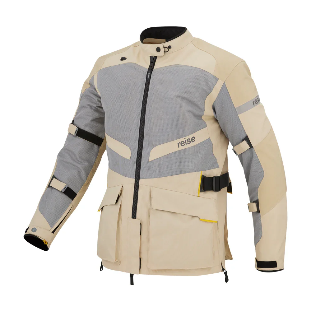 Reise PineAir Summer Adventure Touring Jacket (Beige) - Image 4