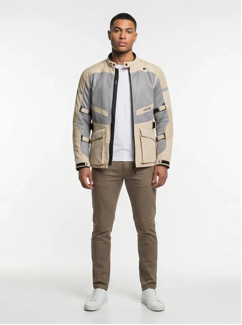 Reise PineAir Summer Adventure Touring Jacket (Beige) - Image 7