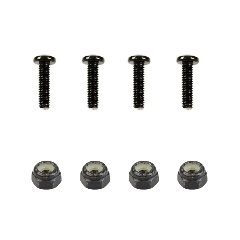 RAM® Hardware Pack Four #8-32 x 5/8" Screws & Four Nylock Nuts (RAM-HAR-MET-TAB1U) - Image 1