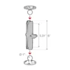 RAM® Double Socket Arm - C Size Medium (RAM-201U) - Image 5
