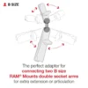 RAM® Double Socket Arm - C Size Medium (RAM-201U) - Image 3