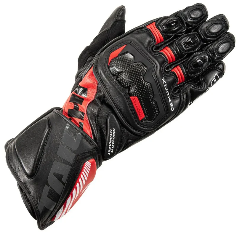RS Taichi GP WRX Racing Gloves Black Red