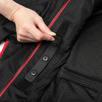 RS Taichi Phantom Mesh Jacket Black Red 2XL - Image 2