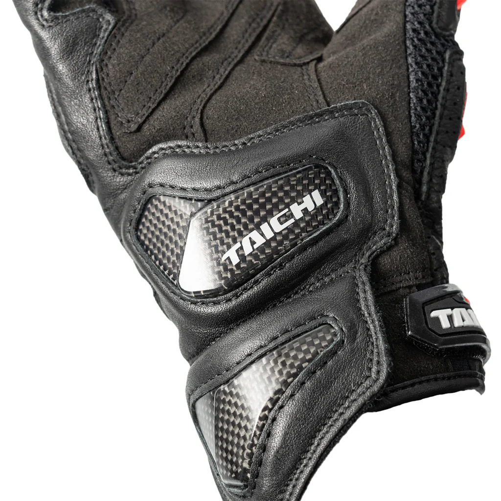 RS Taichi Raptor Mesh Gloves Black Red-2XL - Image 2