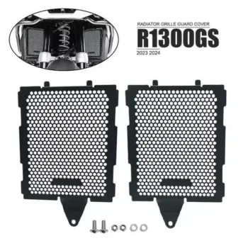 DBK Blue Radiator Guard for BMW R1300 GSA 2024-25 (GR28C) - Image 1