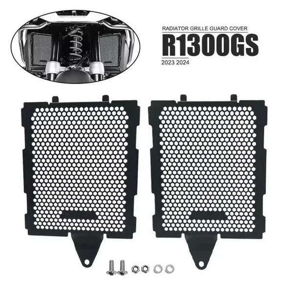DBK Blue Radiator Guard for BMW R1300 GSA 2024-25 (GR28C) - Image 1