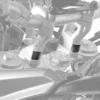 SW-Motech 20mm Handlebar Risers for Triumph Tiger 900 GT / Rally Pro (LEH.11.039.10600.20/S) - Image 1
