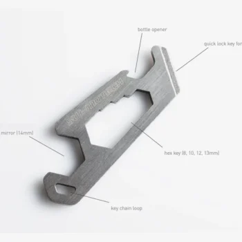 SW-Motech Multitool Key Chain Attachment (WER.GIV.022.10000) - Image 2