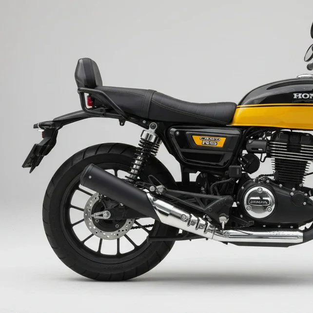 Barrel Exhaust Bass Master B-22 Exhaust for Honda CB350RS(BMHN350RSB) - Image 2