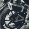 Barrel Exhaust Rogue V2 Exhaust for Yamaha Aerox 155 - Black(RGARXBLK02) - Image 1