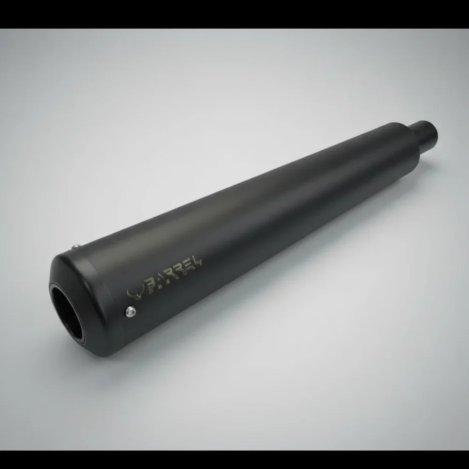 Barrel Exhaust Bass Master B-22 Exhaust for Honda CB350RS(BMHN350RSB) - Image 1
