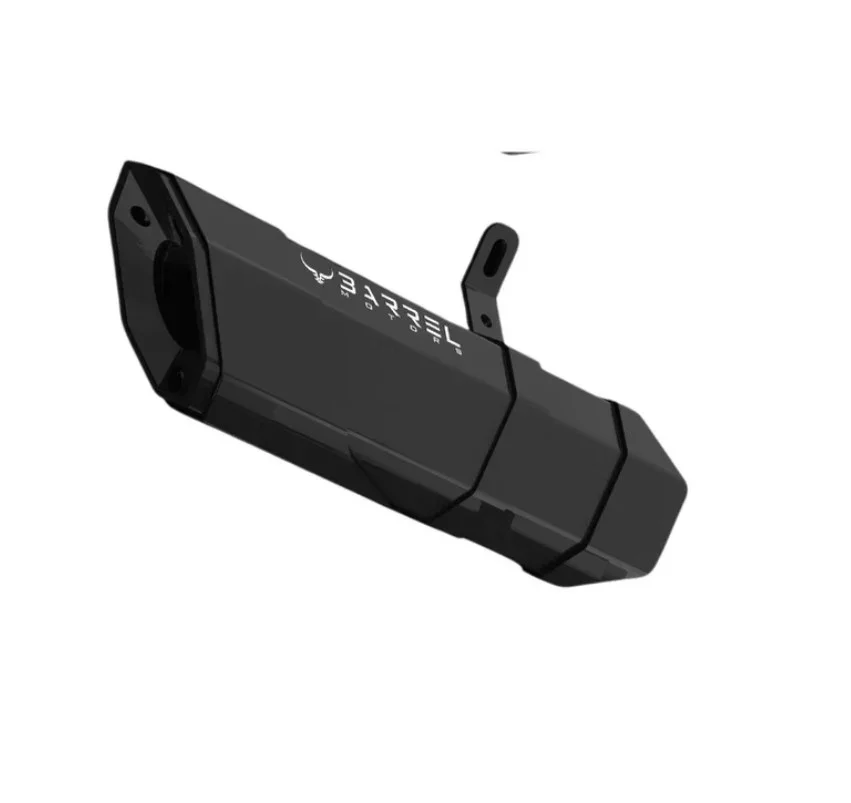 Barrel Exhaust Rogue V2 Exhaust for KTM 390 / 250 Gen 3 - Black(R2GKTMBKG3) - Image 2