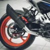 Barrel Exhaust Rogue V2 Exhaust for KTM 390 / 250 Gen 3 - Black(R2GKTMBKG3) - Image 5