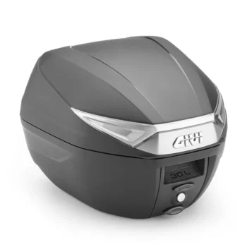 Givi C30NT Monolock Topcase / Tail Box with Grey Reflector (30L) - Image 1