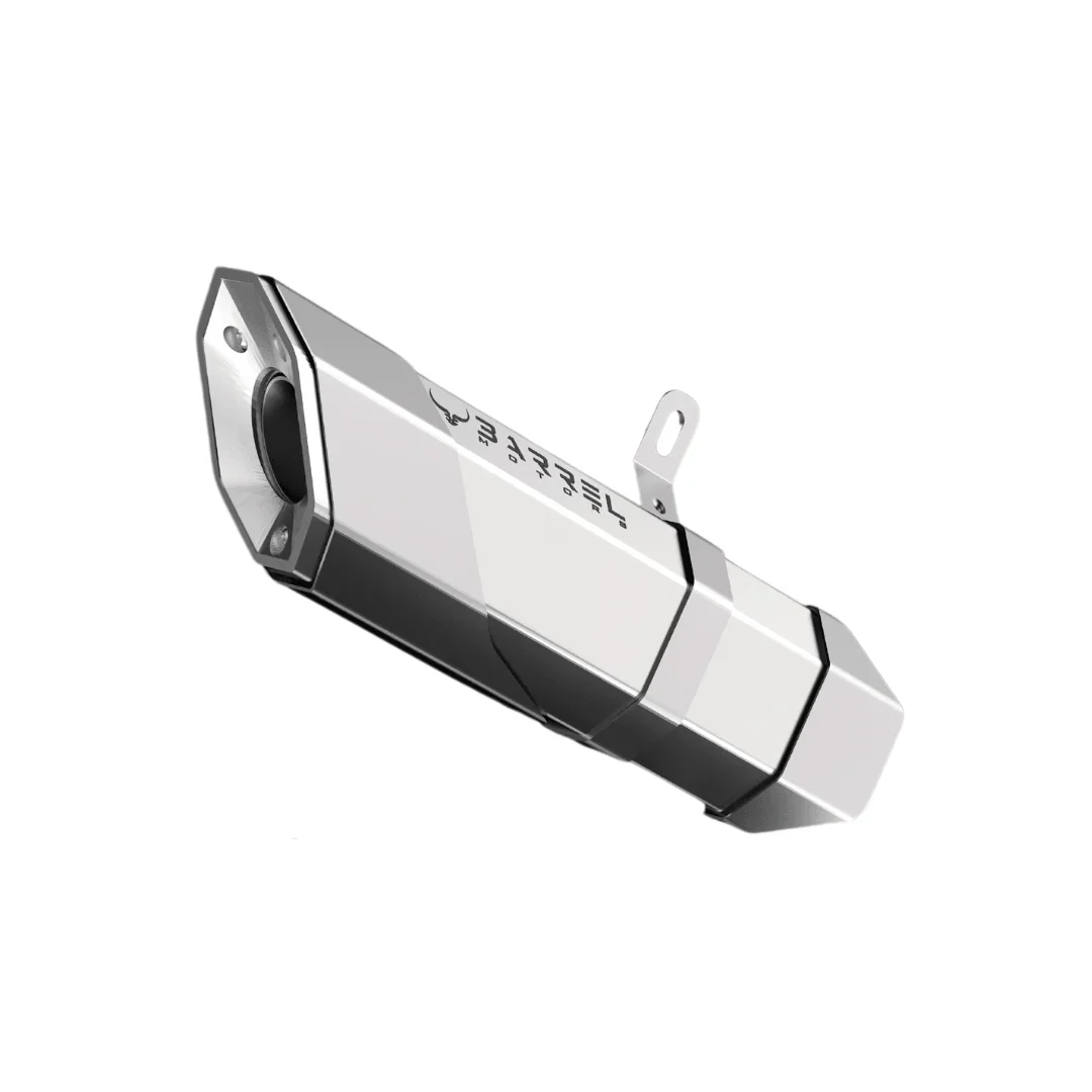 Barrel Exhaust Rogue V1 Exhaust for KTM 390 / 250 Gen 3 - Steel(R1KTMSTEG3) - Image 1