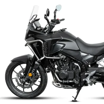 LOBOO RM03 Angular Foldable Mirrors (CNC Aluminum) | Modern ADV & Streetfighter Style | Anti-Glare - Image 2