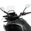 LOBOO RM03 Angular Foldable Mirrors (CNC Aluminum) | Modern ADV & Streetfighter Style | Anti-Glare - Image 4