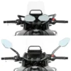 LOBOO RM03 Angular Foldable Mirrors (CNC Aluminum) | Modern ADV & Streetfighter Style | Anti-Glare - Image 8