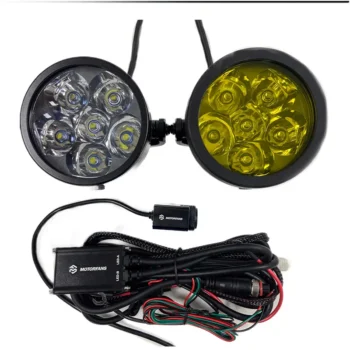 Motorfans L6R Pro | 100W (Pair) Fully Dimmable 6500K 10000LM Combo Beam LED Auxiliary Lamp