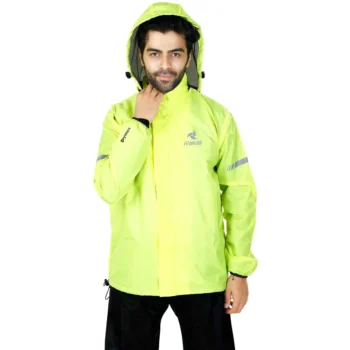 Raida Drymax 15k Rain Jacket Hi Wiz - Image 1