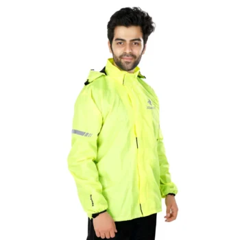 Raida Drymax 15k Rain Jacket Hi Wiz - Image 2