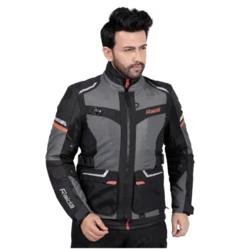 Raida Rover 2 Jacket Grey/Red - Image 1