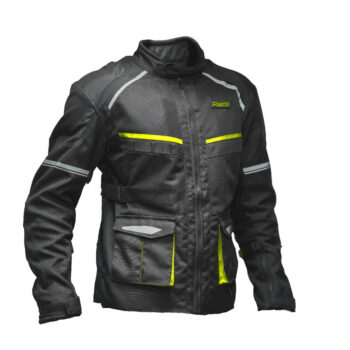 Raiada Rover 2 Jacket Black/Hi Wiz - Image 2