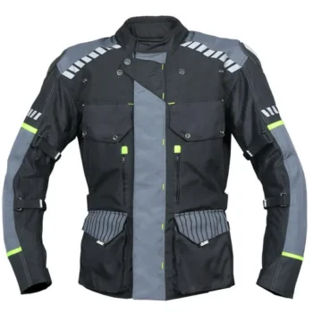 BBG Adventure Black Grey Riding Jacket