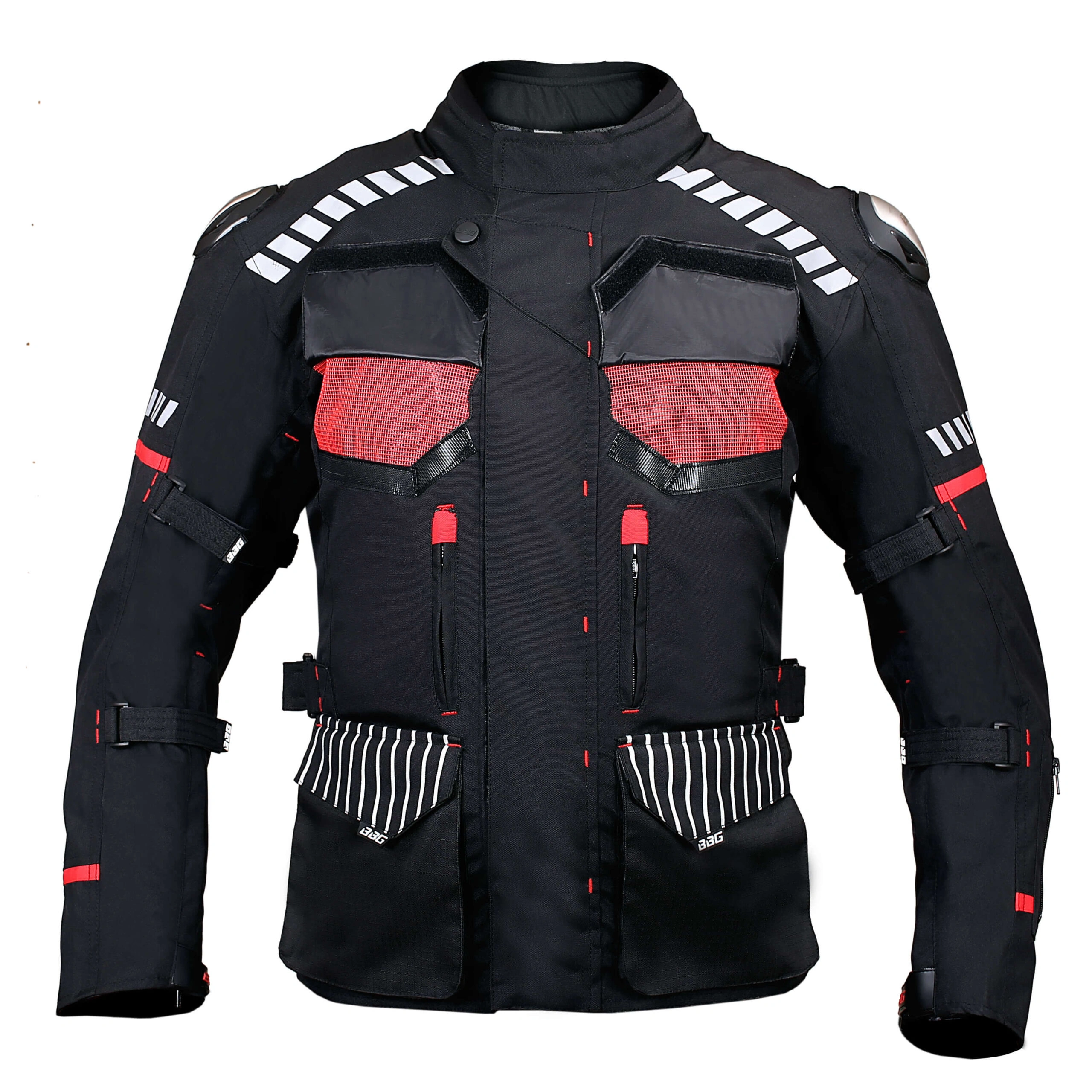 BBG Adventure Black Riding Jacket - Image 2