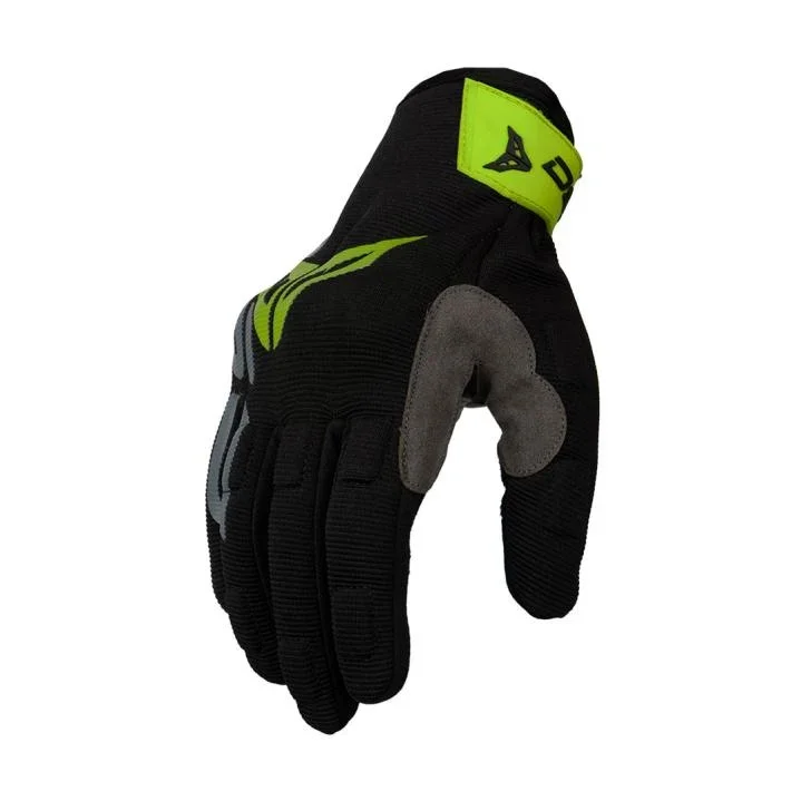 DSG Alpha Air Gloves Black Yellow Fluorescent - Image 4