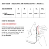 DSG Alpha Air Gloves Black Red - Image 8