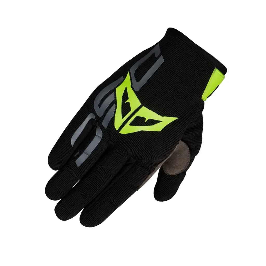 DSG Alpha Air Gloves Black Yellow Fluorescent - Image 1