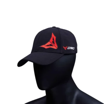 DSG Alpha Cap Black Red - Image 1