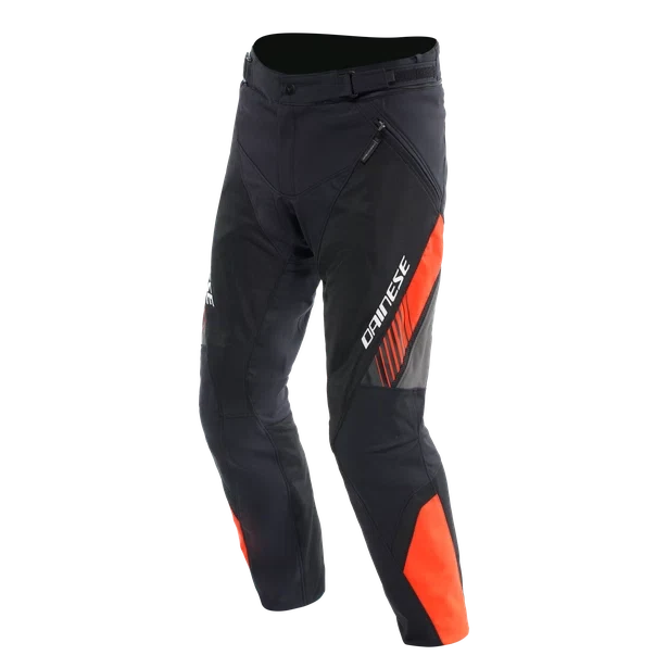 Dainese Drake 2 Air Absoluteshell Pants(Black Red Flourescent) - Image 1