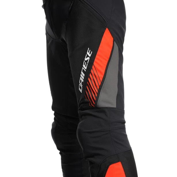 Dainese Drake 2 Air Absoluteshell Pants(Black Red Flourescent) - Image 6