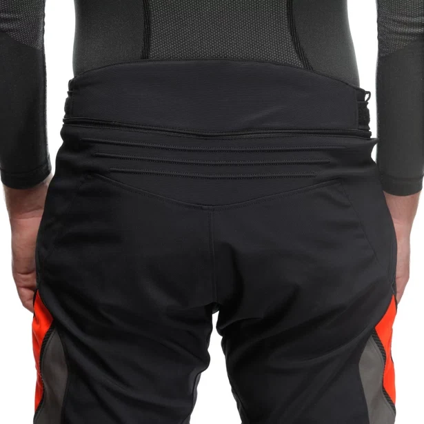 Dainese Drake 2 Air Absoluteshell Pants(Black Red Flourescent) - Image 7
