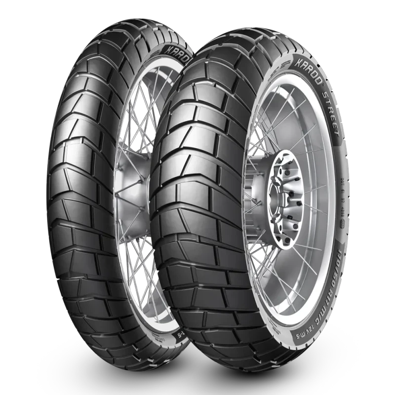 Metzeler KAROO™ STREET 150/70 R17 Rear Tyre and 100/90 R19 Front Tyre Kit for Triumph Tiger 900 GT