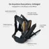 Vantora Prime Backpack 25L + 2L Hydration Bladder Grey Shell - Image 3