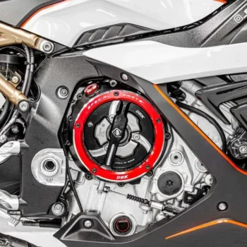 DBK Speacial Parts BMW RED SPRING RETAINER COVER BMW S1000 R/ RR/ XR - SM10A - Image 1