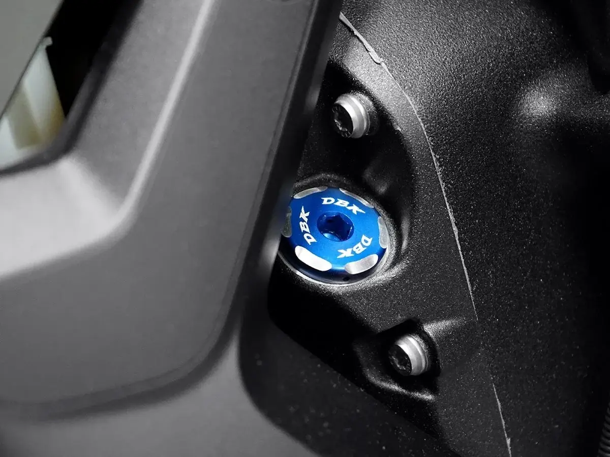 DBK Speacial Parts BMW BLUE OIL FILLER PLUG - TOO03C - Image 1